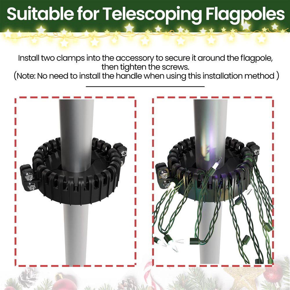 Flag Pole & Christmas Tree Light Kit Injection Molds