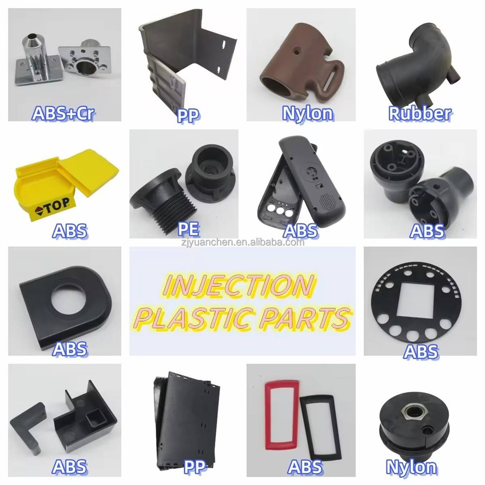 Custom Plastic Parts for Industrial & Construction Use (HYX-036)