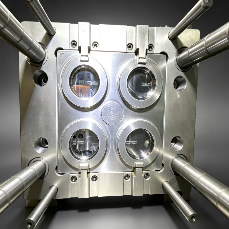 Custom Injection Mold with 300K-1M Shot Life